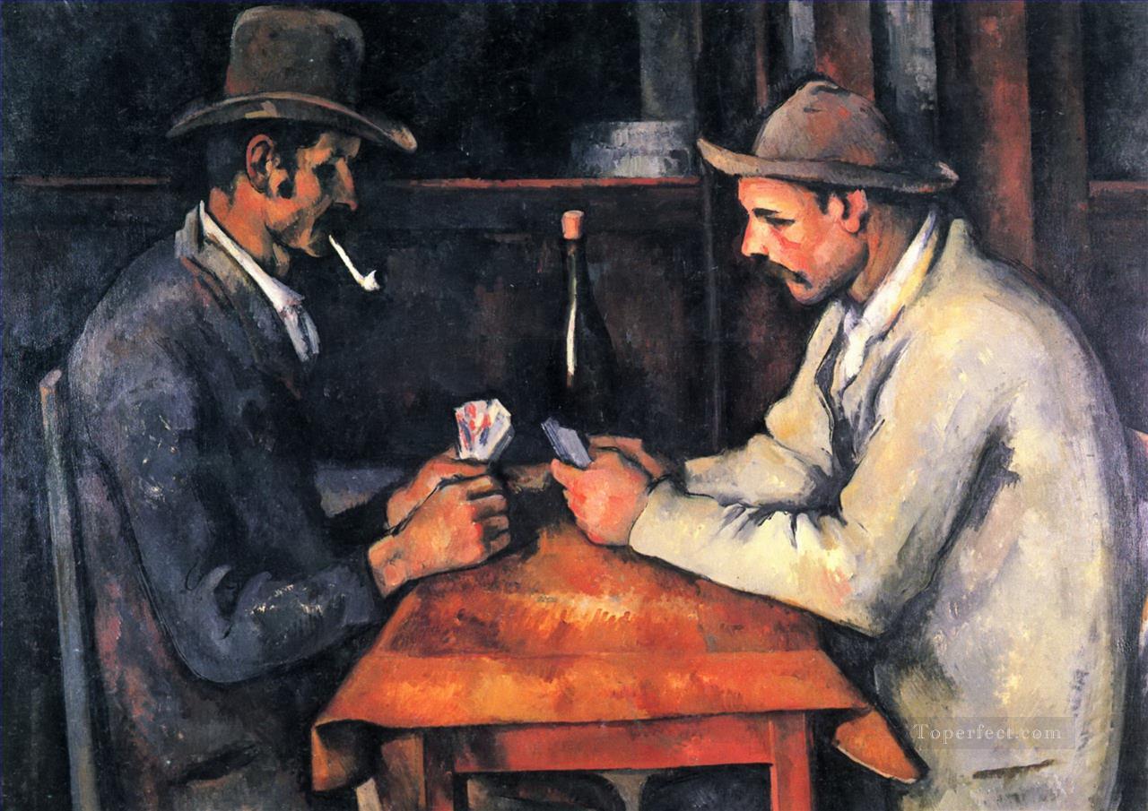 Los jugadores de cartas 2 Paul Cezanne Pintura al óleo